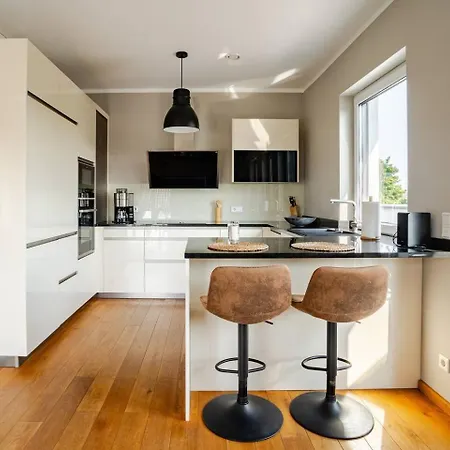 Luxurioese Mit Terrasse, Balkon Und Wasserbett - 24h Check-in Apartment *