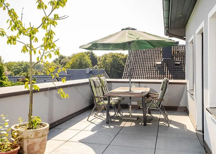 Appartement Luxurioese Mit Terrasse Und Balkon - 24h Check-in *